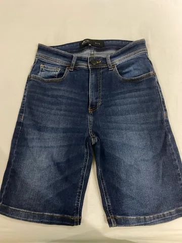 Bermuda jeans masculina 