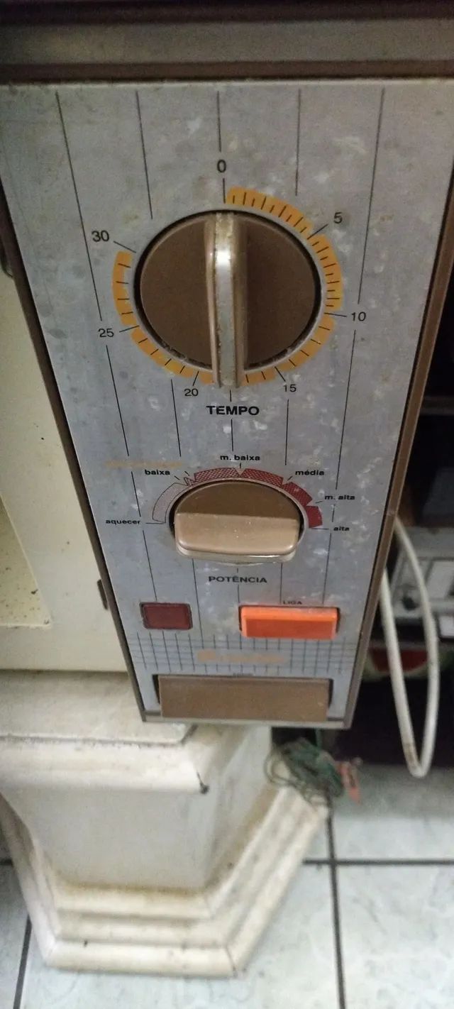 Forno de microondas Panasonic antigo funcionando  - Foto 4