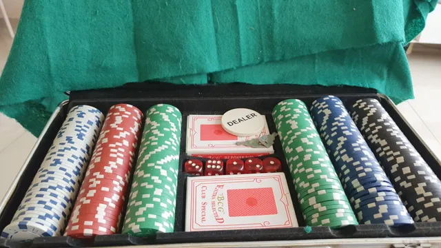 Tapete de jogo Texas Hold'em, 120 x 60 em neoprene verde