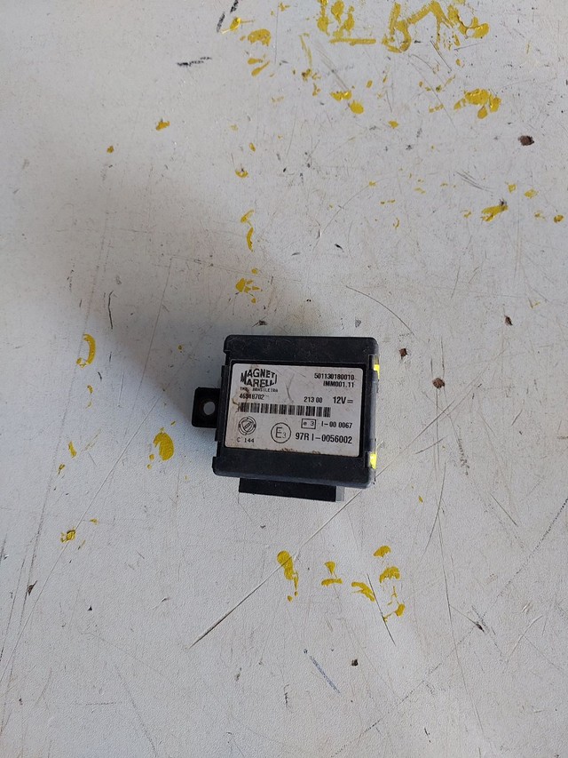 Módulo Imobilizador Do Fiat Palio Siena Strada Marea Brava Cód:501130180010 - Foto 4