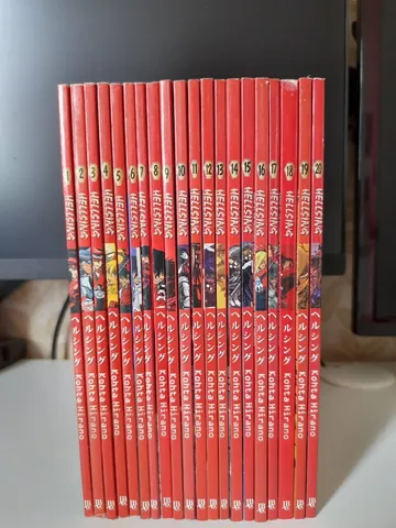 Manga Hellsing Coleção Completa Volumes 1° Ao 10° Jbc