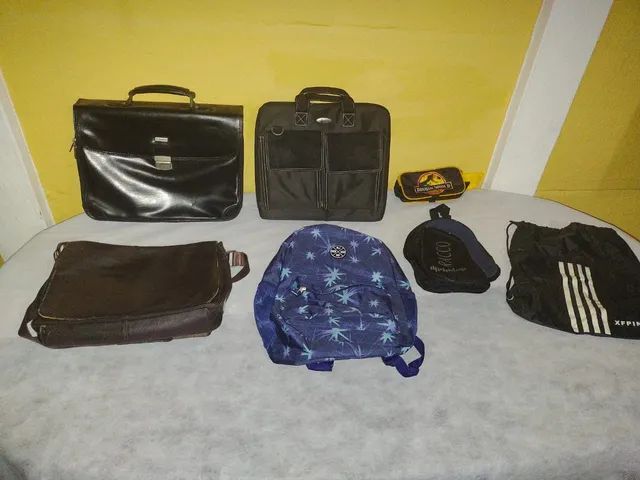 Pasta bolsa masculina, vários modelos, bom estado.