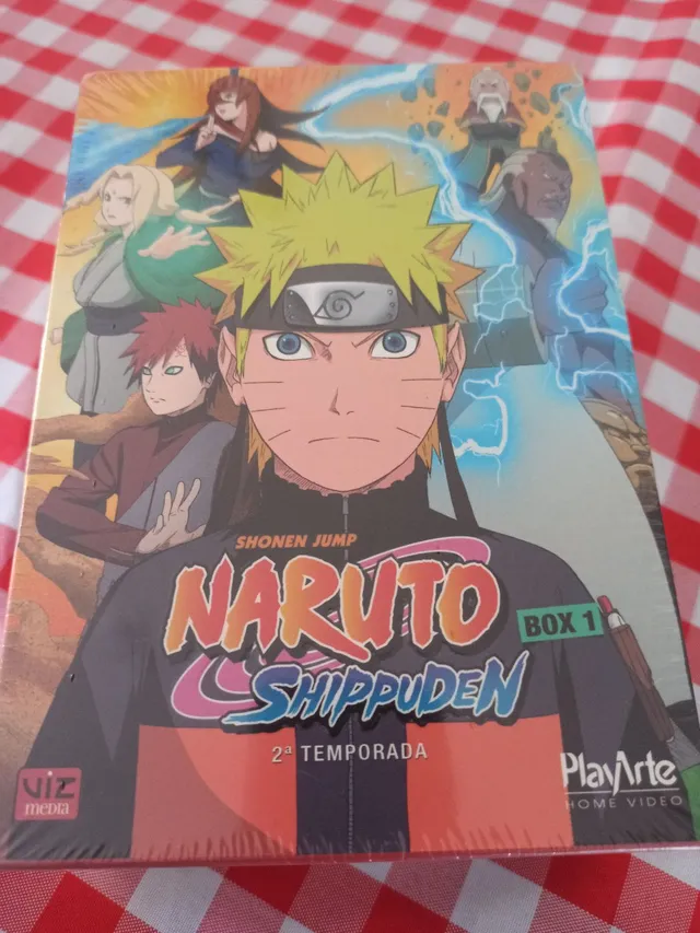 Naruto 1 Temporada Completa Em 3 Dvds