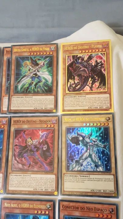 Deck/set Yugioh Original Hero - Foto 3