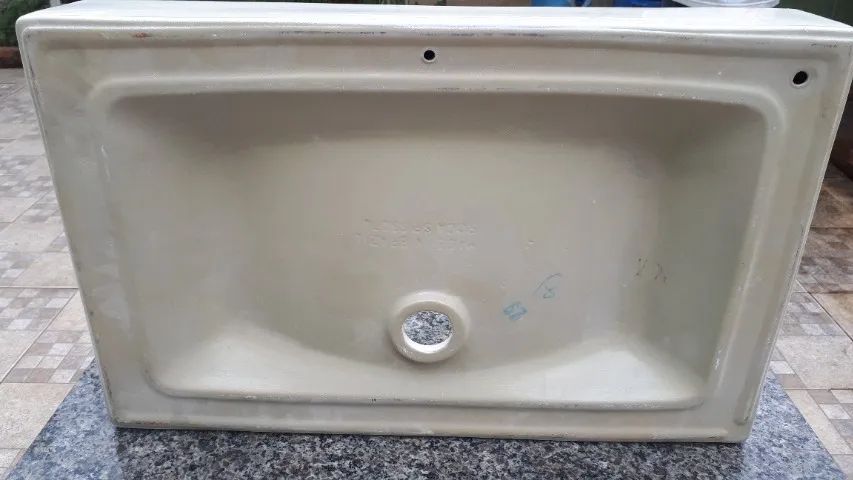 Cuba de Apoio para Banheiro Gran Pacific 65x41cm Branca - Foto 4