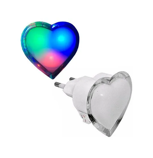 Abajour Luminaria Bivolt Trc7214qd Coração