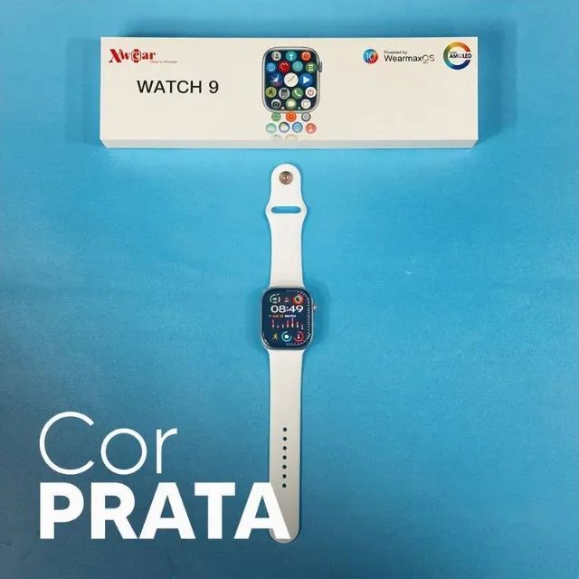 W59+ - Amoled 47mm Tradicional Microwear. Modelo com Função 2 Gestos - Foto 5