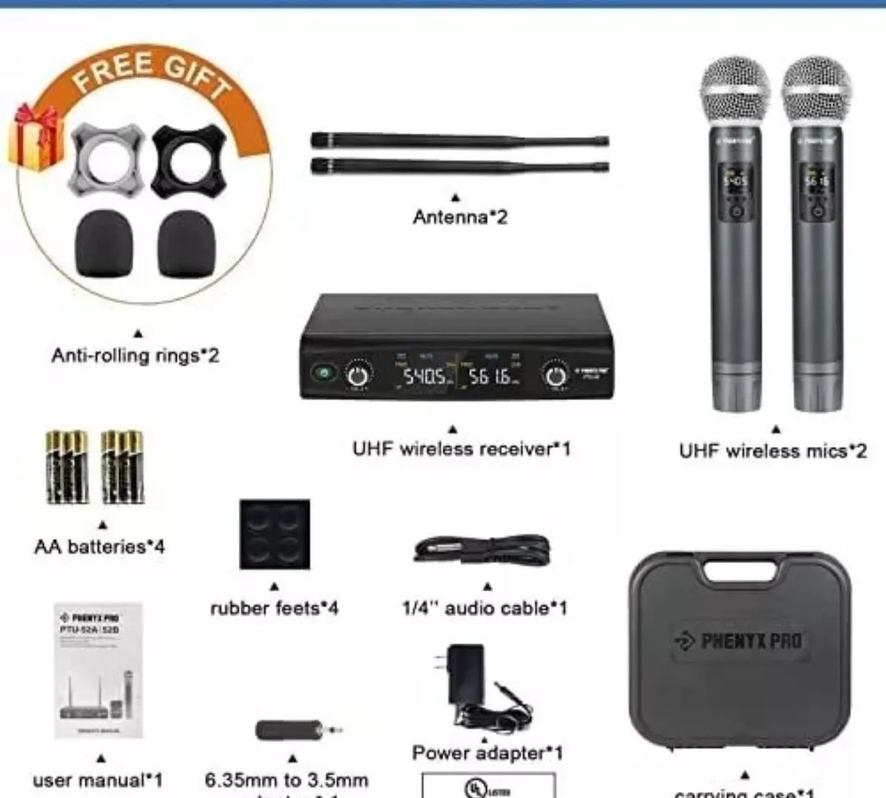 Microf. PHENIX PRO PTU-52 s/ Fio profiss. duplo - Foto 4