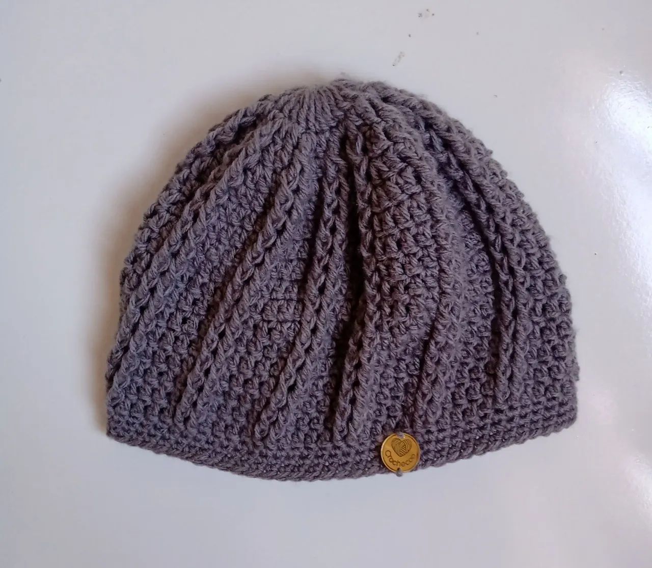 Chapéu gorro de crochê  - Foto 3