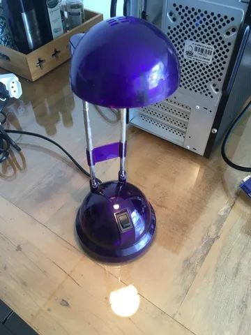 Luminária Decorativa Lilás!!!