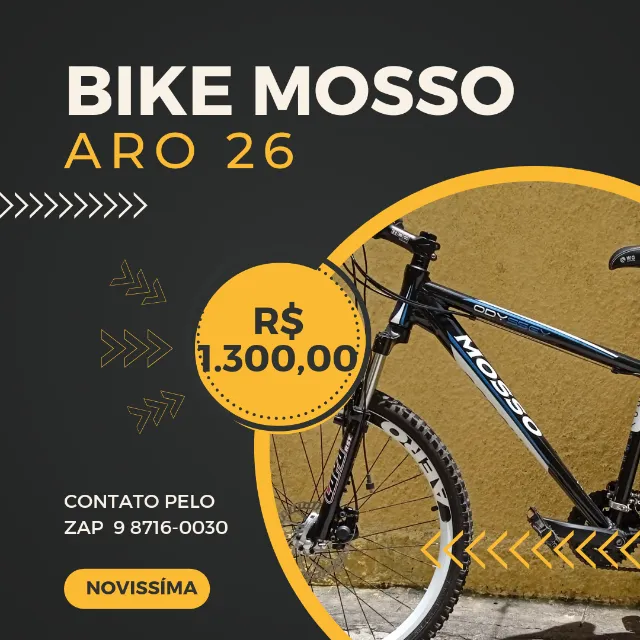 Bicicleta mosso discount turmoil aro 26