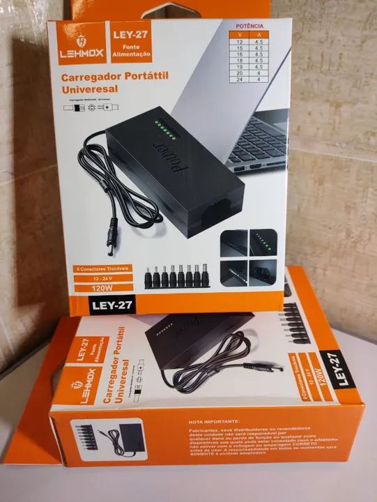 Carregador de Notebook Universal Portátil  - Foto 2