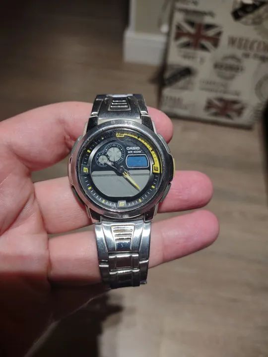 Relógio Casio WR 100M - para retirada de peças ou restauração