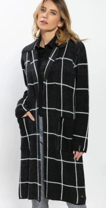 Casacos Xadrez alongado GG da Danielle Moda Brasil - Foto 4