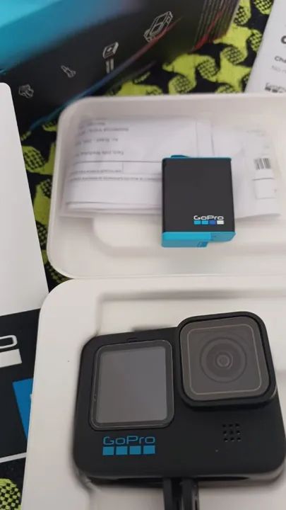 Gopro Hero 10 okm na caixa e nota fiscal.  - Foto 4