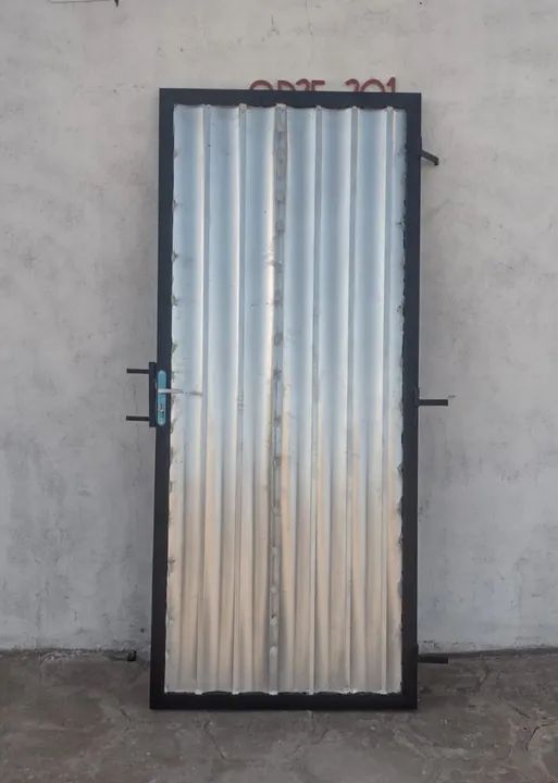 Porta de aço ondulado - Foto 2