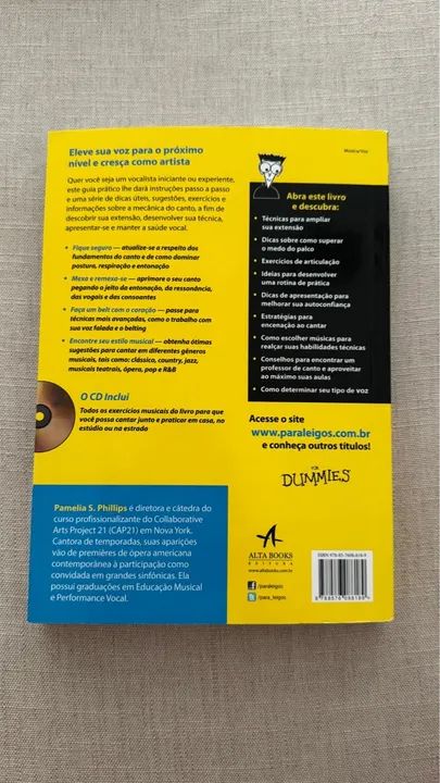 Livro Canto Para Leigos - Aprenda a Cantar - Foto 2