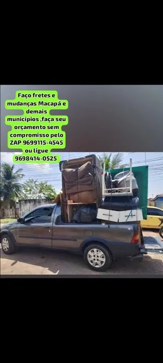 Faço fretes e mudanças 