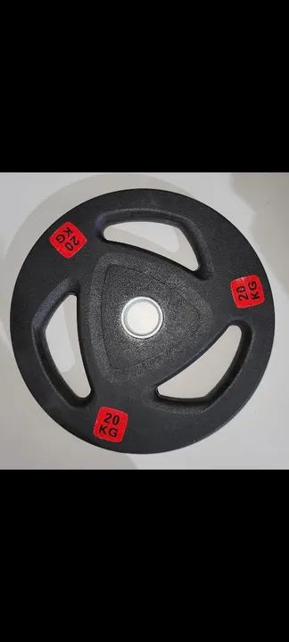 Dumbells, anilhas, barras e mais - Foto 5