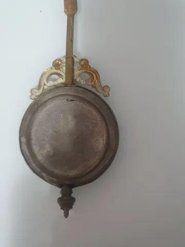 chave e pêndulo originais para relógio waterbury modelo oito - Foto 5