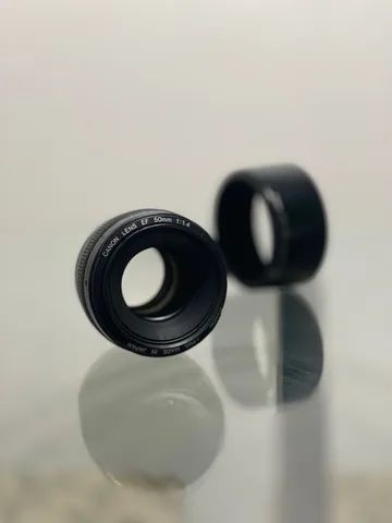 Lente cânon 50mm 1.4  - Foto 2