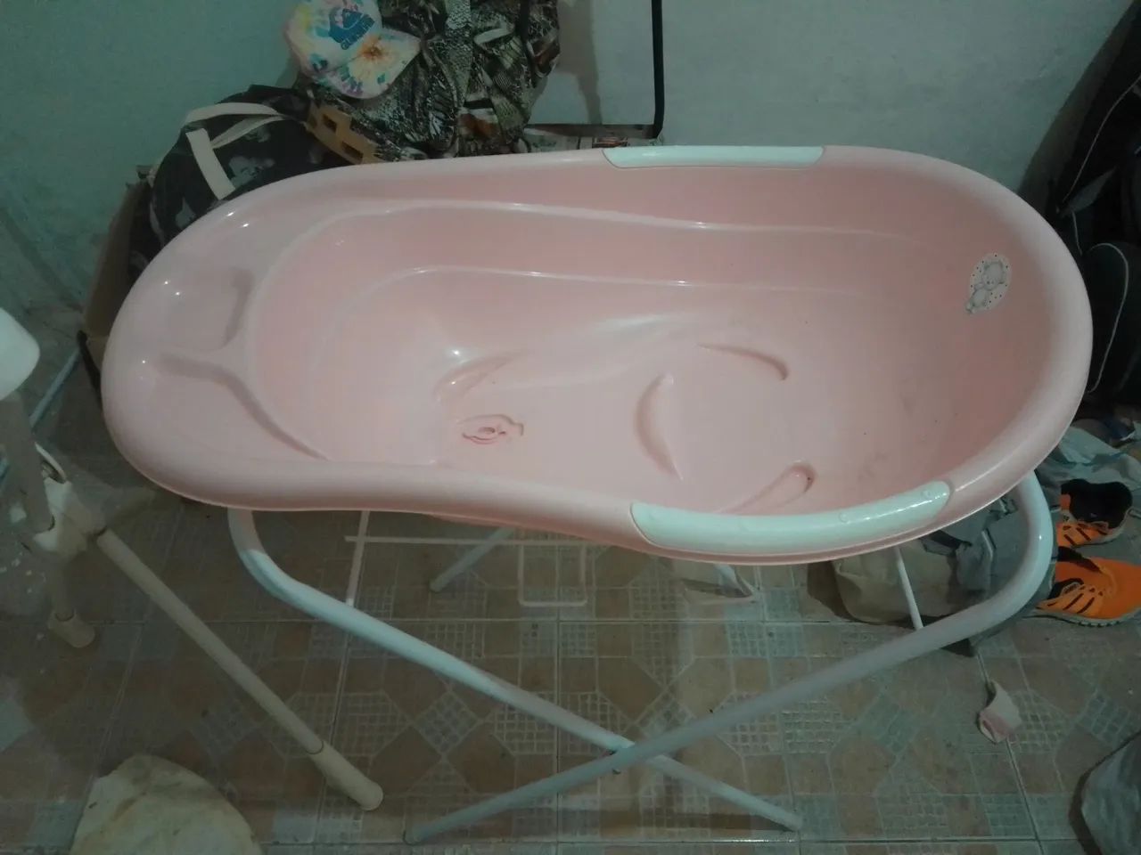 Banheira para Bebê com Suporte Dobrável - Foto 2