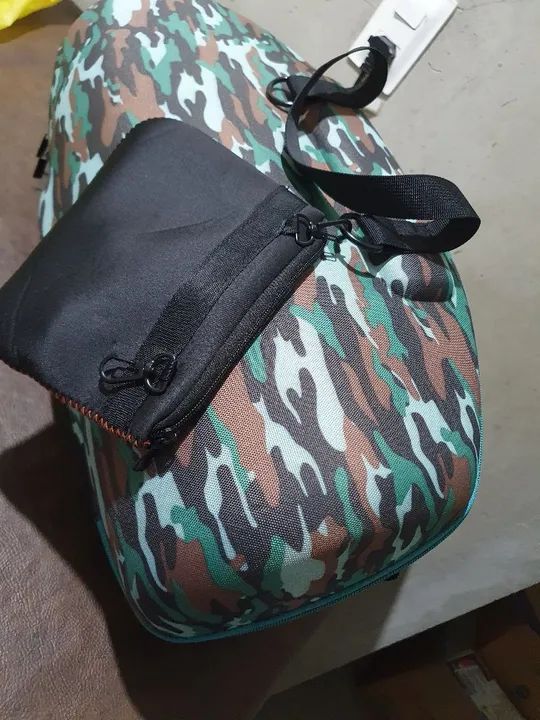 Bolsa case verde camuflada para boombox 1 nova tipo capa dura para  - Foto 2