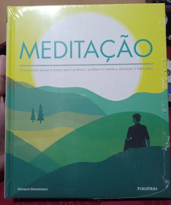 Livro MEDITAÇÃO Orientações passo a passo para praticar, lacrado.