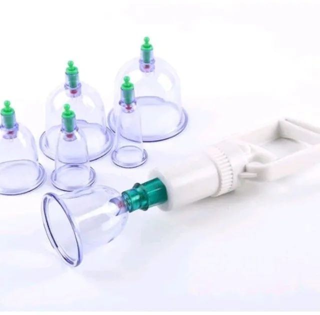 Kit 12 peças ventosa terapêutica e massagem  - Foto 6