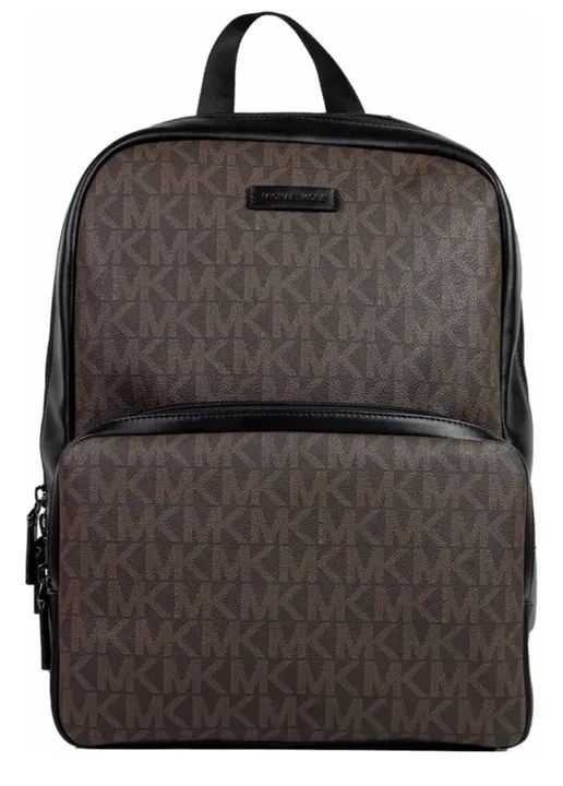 Mochila Michael Kors Preta com marrom  - Foto 4