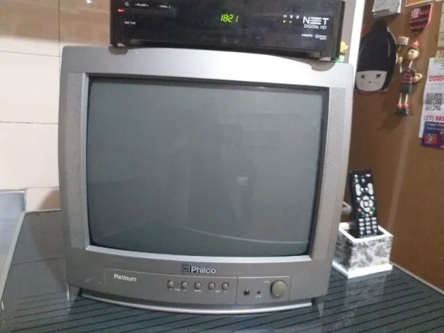 Tv Philco 14 Polegadas De Tubo Colorida Com Defeito