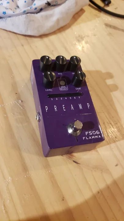 Pedal de Pré-Amplificador Flammma FS06 - Foto 2