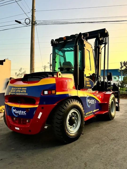 Empilhadeira de 16T CABINADA Disponivel para LOCAÇÃO imediata - Foto 3