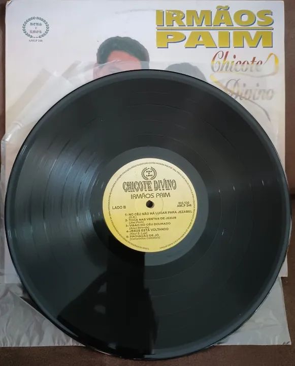 Lote 02 Lp's Discos Vinil Gospel Evangélico Irmãos Paim - Raro - Foto 6