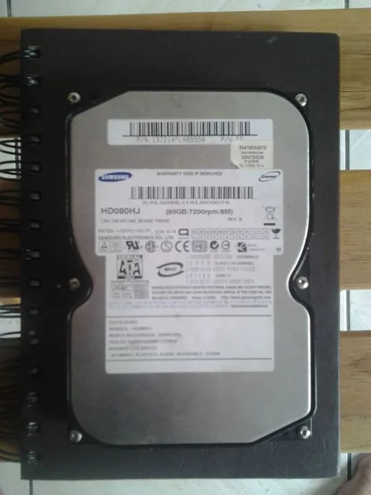 HD Samsung 80GB 7200rpm