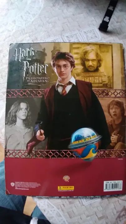 Álbum Harry Potter e o prisioneiro de Azkaban Completo     - Foto 4