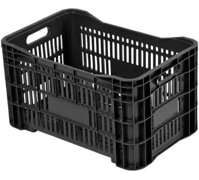 Kit 2 Caixas Hortifruti PL 5003 Azul 53x33x30cm - Foto 2