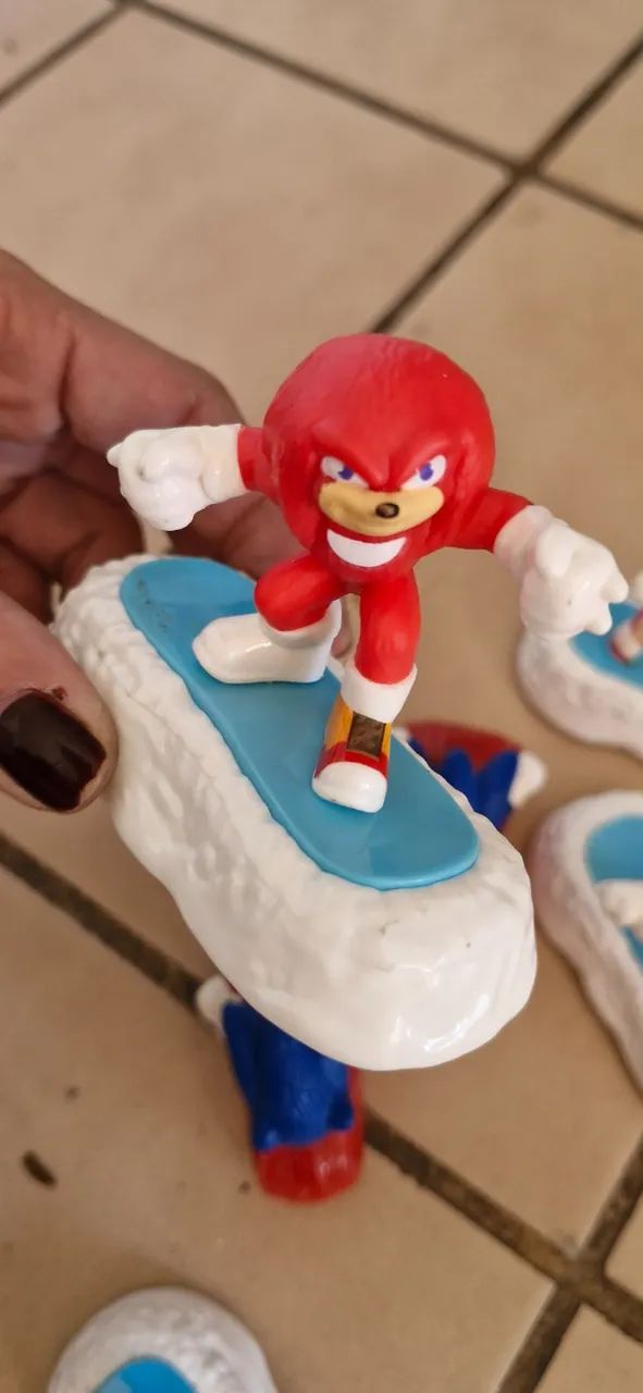 Sonic Personagens brinde mc donalds burger king valor unitario - Foto 2