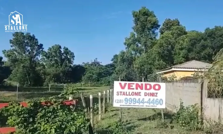 Vendo uma área de terras de 1.500m² próximo a Praia de Itaipava / Itapemirim - ES