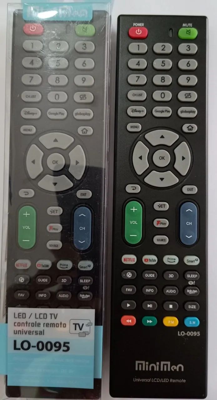 Controle Tv - Universal ...Lcd - Smart !!!  Netflix