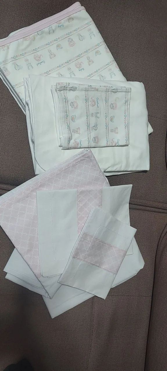 Lençois para Berço e manta