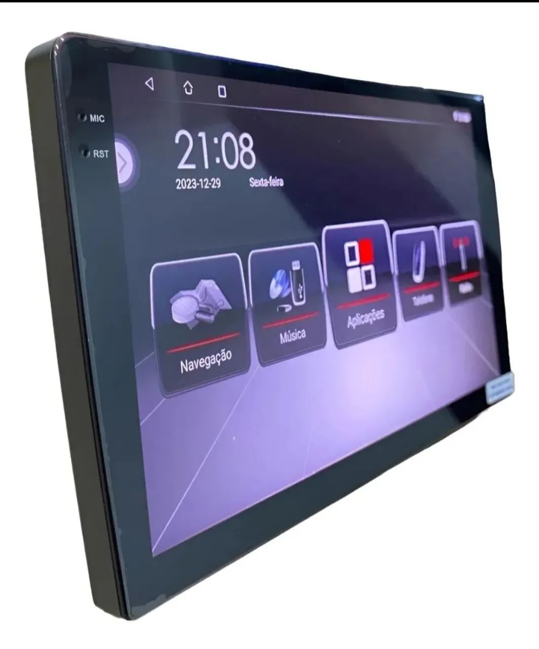 Central Multimídia Incartech 9 Polegadas - Foto 3