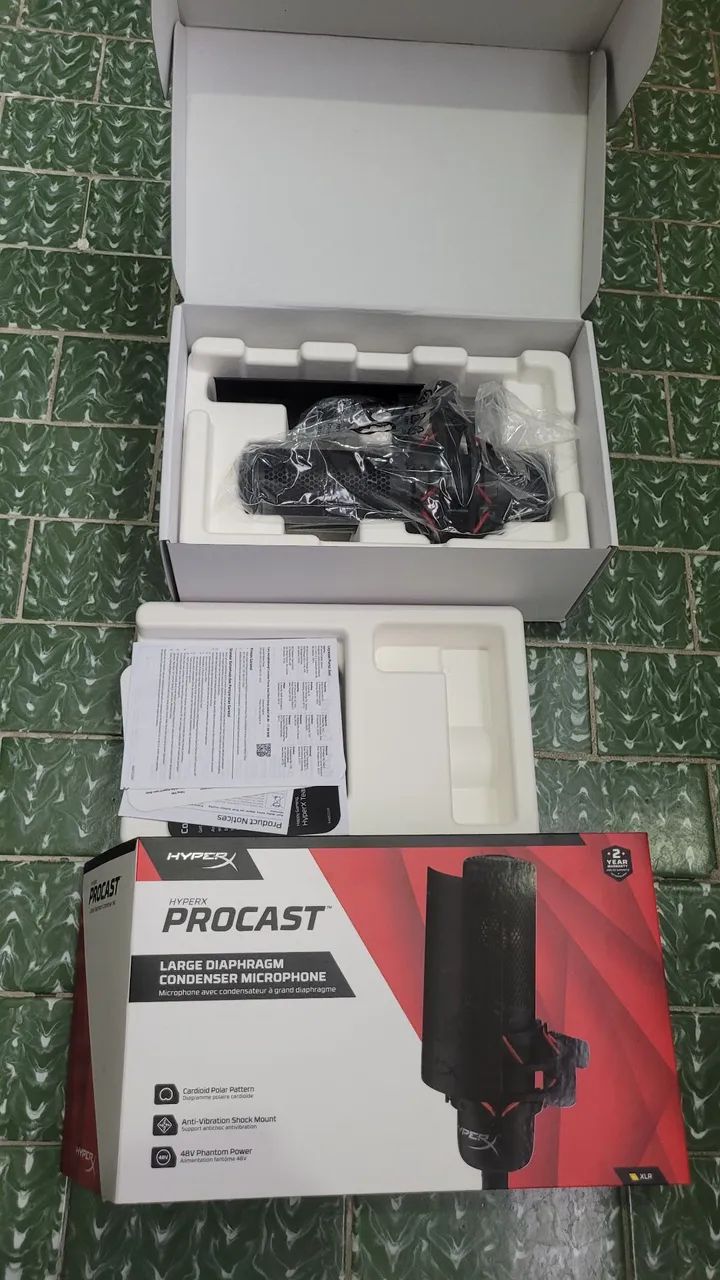 Microfone Hyperx Procast Novo - Foto 5