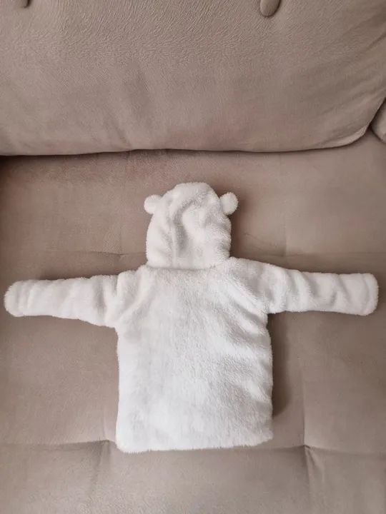 Casaco Early Days com capuz 0-3 meses<br> - Foto 3