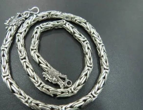 Cordão Masculino em Prata 925 - Foto 2