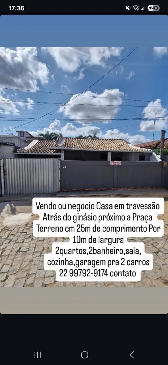 Foto - Campos dos Goytacazes - Travessão