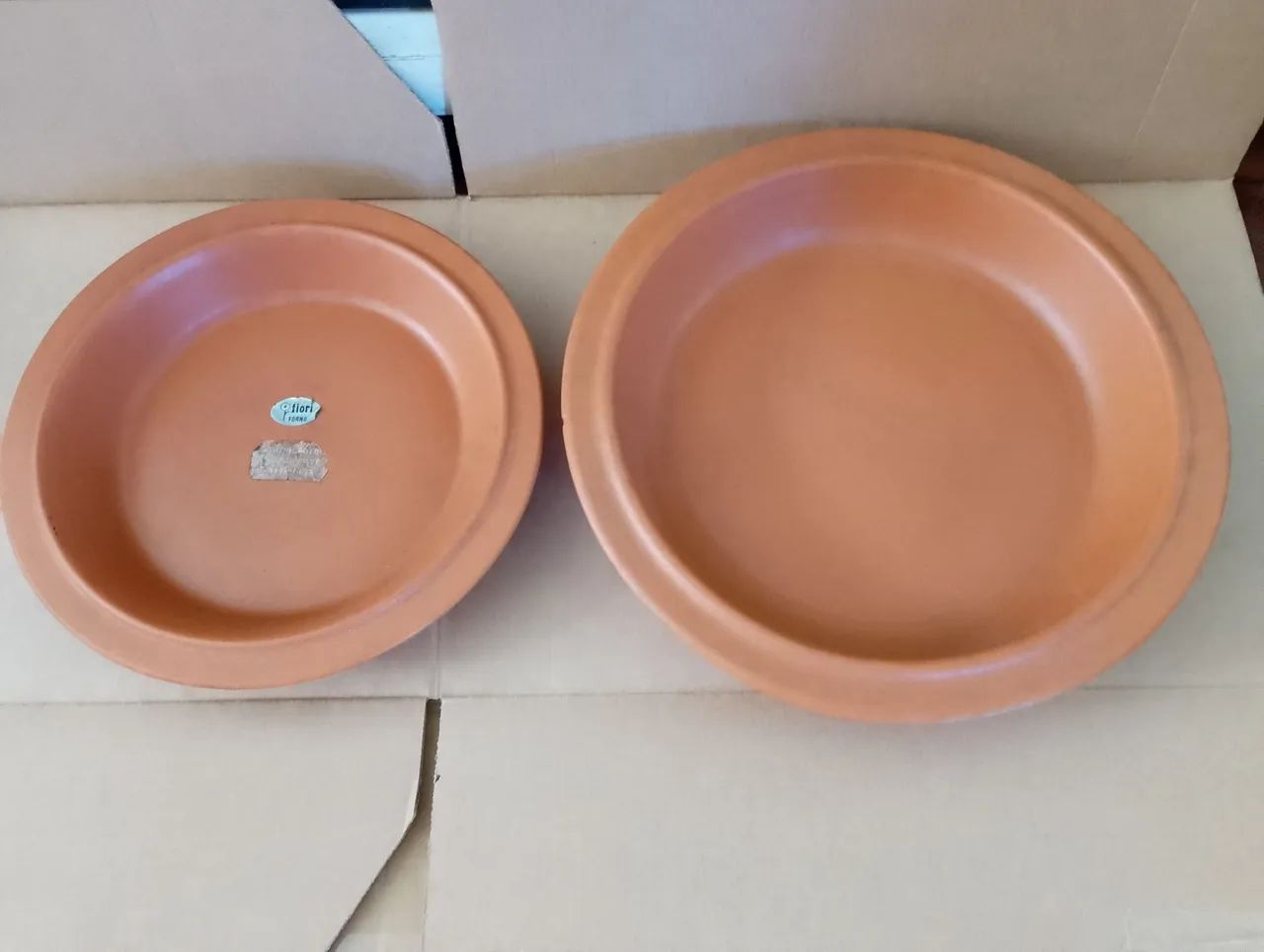 2 pratos refratário Fiori 