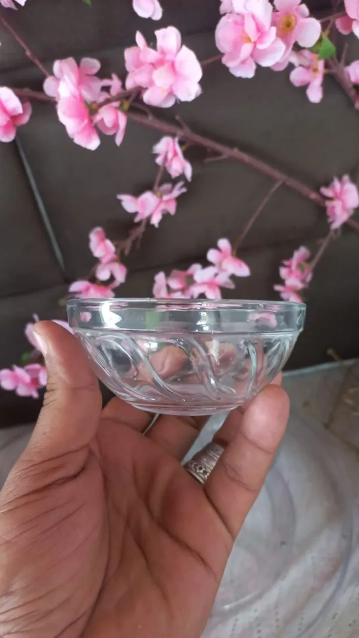 Mini bowl de vidro decorativo