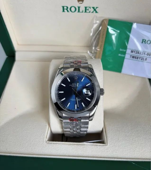 Rolex Oyster Perpetual Datejust 41mm Blue Dial