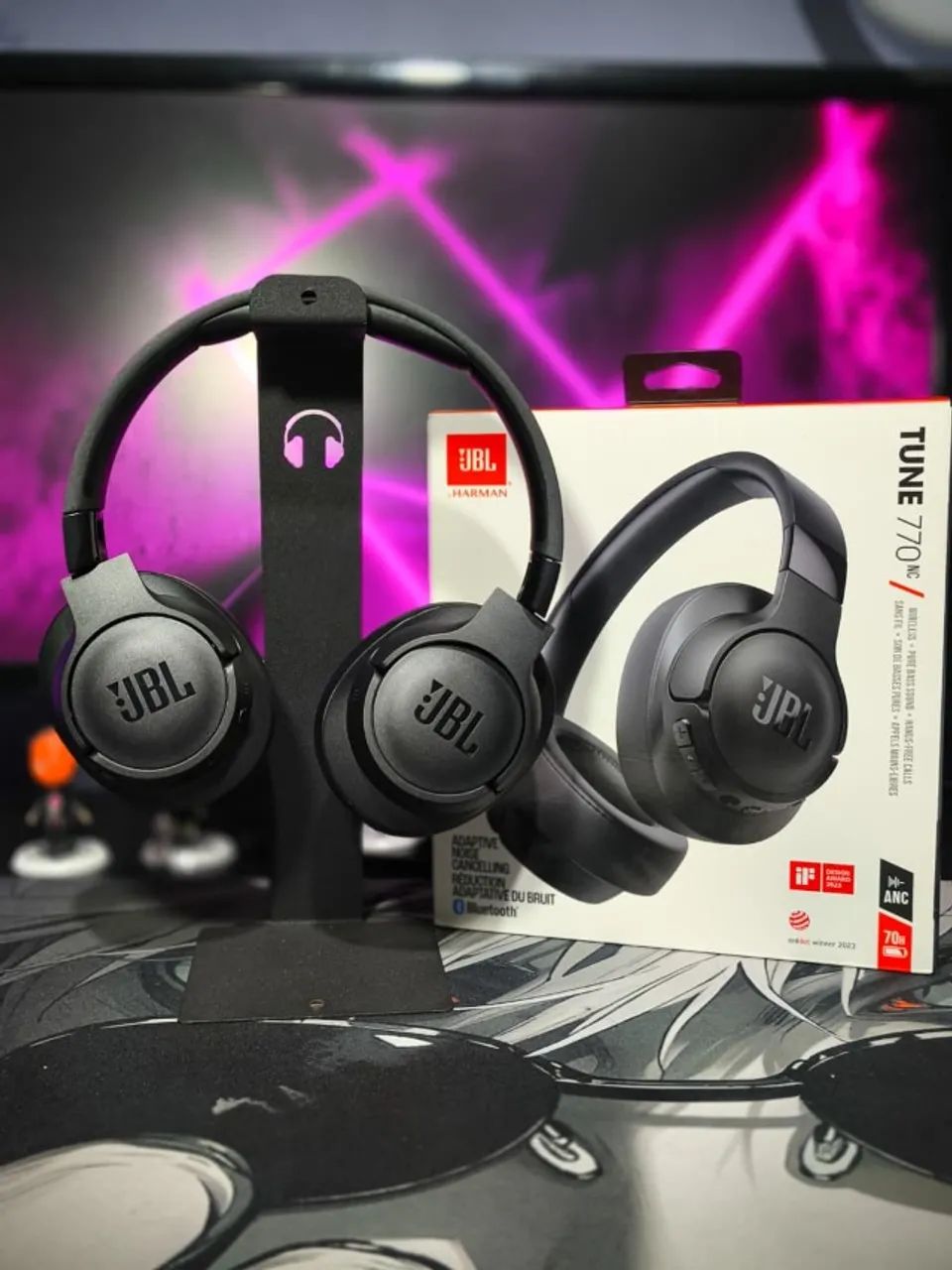 ? JBL Tune 770NC - Bluetooth Headphones with Active Noise Cancellation (ANC)64352267838337120